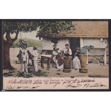 TUCUMAN VIDA DE CAMPO ANTIGUA TARJETA POSTAL